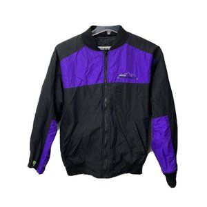 Arctic Cat Mountain Tech Long Sleeve Jacket Vintage Black Purple Mens Womens Med